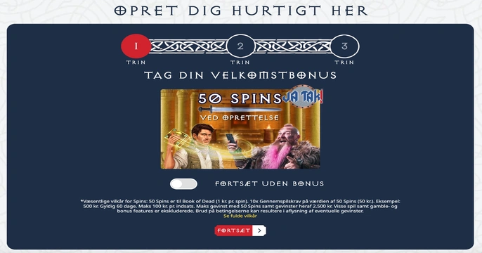 Valhalla Casino Login